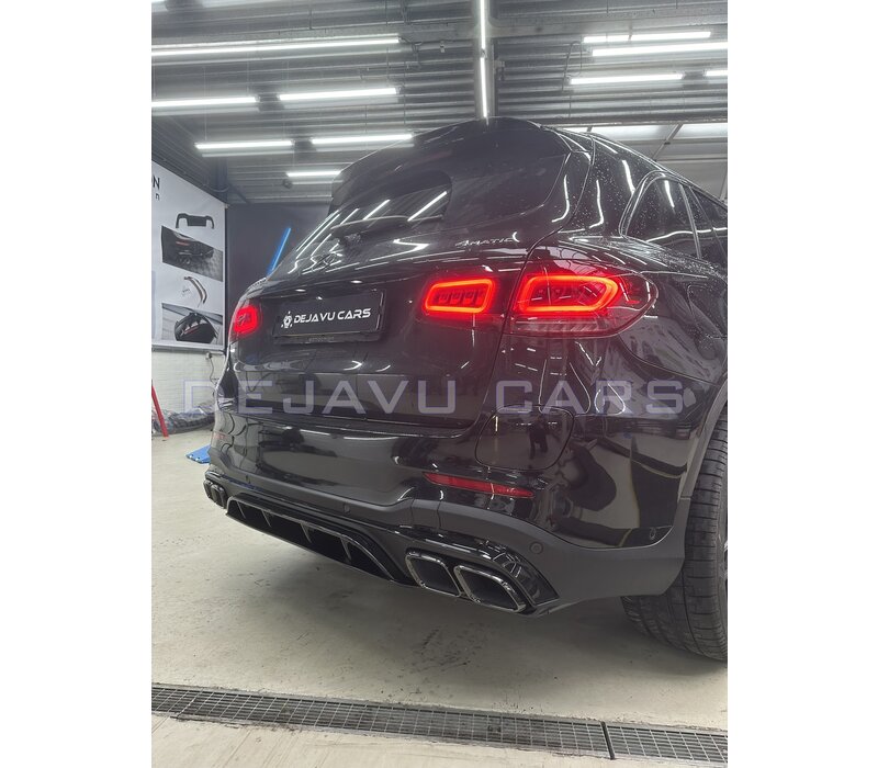 GLC63 AMG Look Diffusor für Mercedes Benz GLC X253 SUV