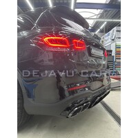 GLC63 AMG Look Diffusor für Mercedes Benz GLC X253 SUV
