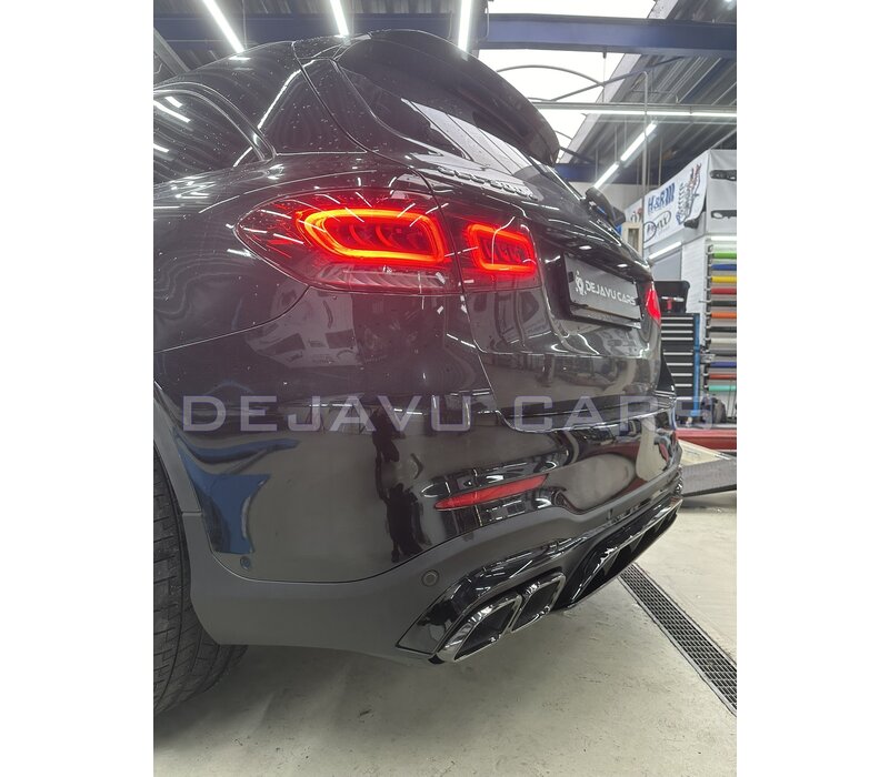 GLC63 AMG Look Diffuser voor Mercedes GLC X253 SUV