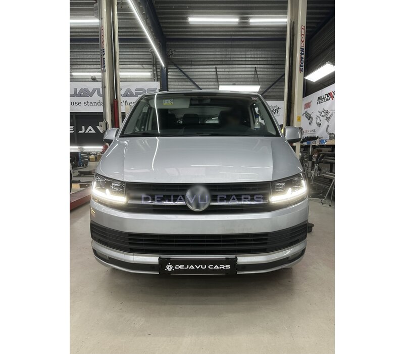 T6.1 Look Voll LED Matrix Scheinwerfer mit Start Up Animation für VW Transporter T6