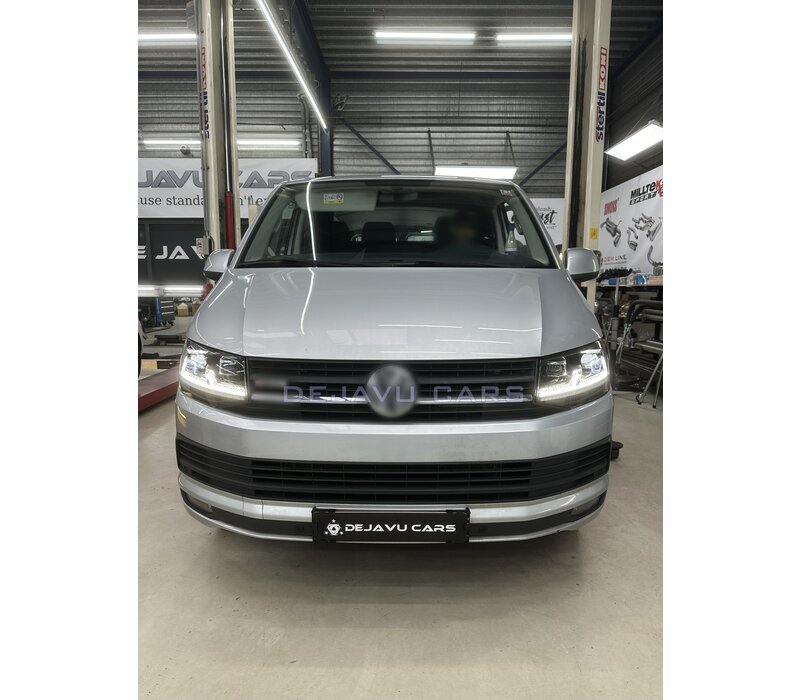 T6.1 Look Voll LED Matrix Scheinwerfer mit Start Up Animation für VW Transporter T6