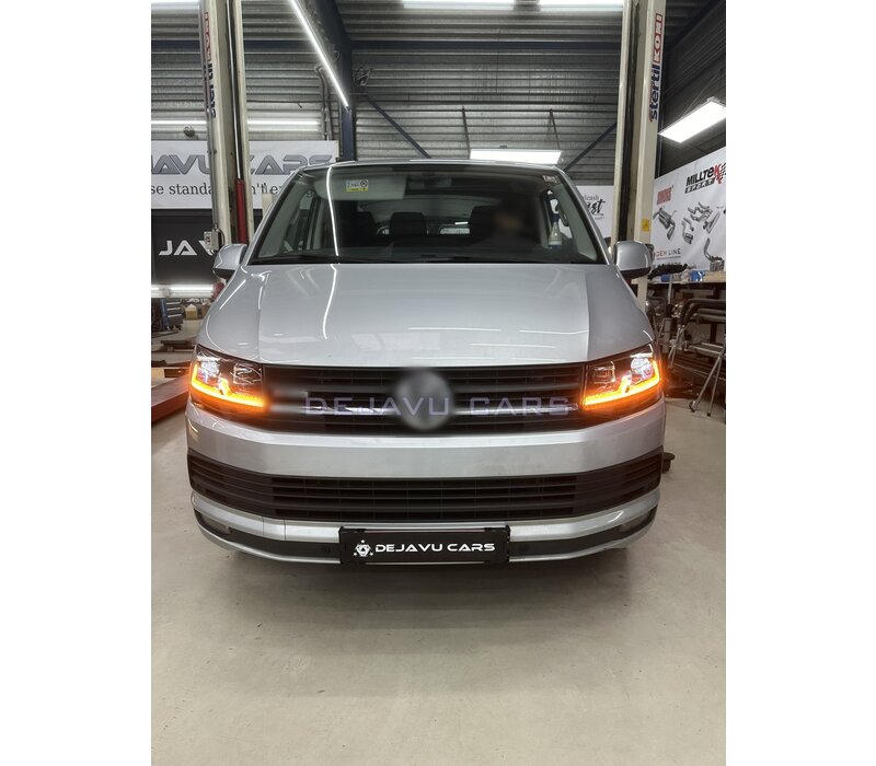 T6.1 Look Full LED Matrix LED Headlights with Start Up Animation for VW Transporter T6