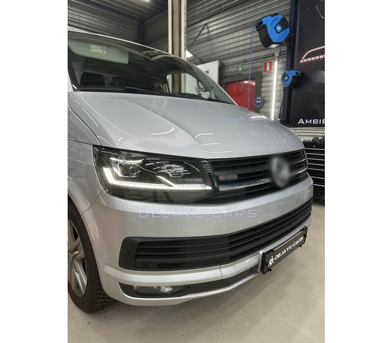 T6.1 Look Voll LED Matrix Scheinwerfer mit Start Up Animation für VW Transporter T6
