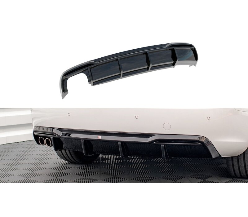 Aggressive Diffusor für Audi A5 B8.5 Facelift Coupe / Sportback