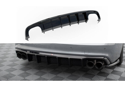 Maxton Design Aggressive Diffusor für Audi S5 / A5 S line B8.5 Facelift Coupe / Sportback