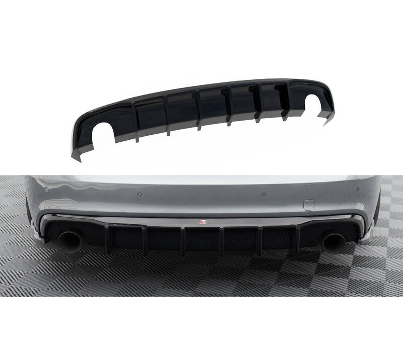 Aggressive Diffusor für Audi A5 S line B8.5 Facelift Coupe / Sportback