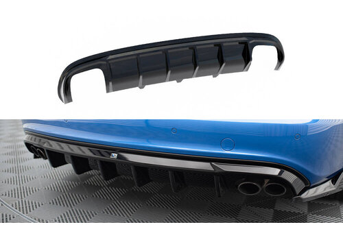 Maxton Design Aggressive Diffuser voor Audi S4 / A4 B8 S line