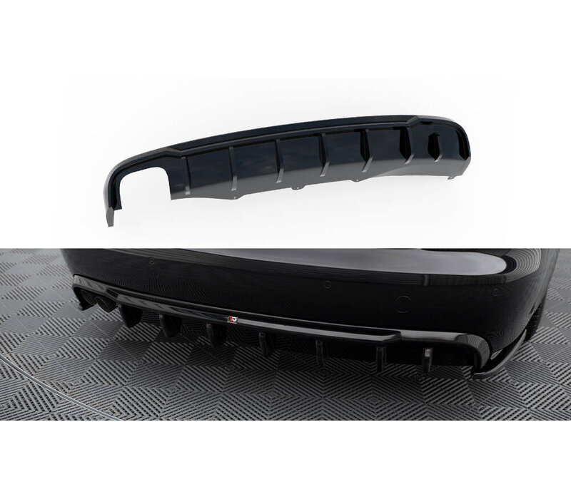 Aggressive Diffusor für Audi A4 B8 (Standard)