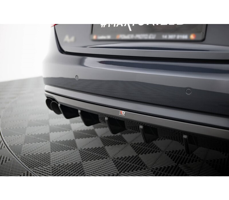 Aggressive Diffusor für Audi A4 B8.5 Facelift (Standard)