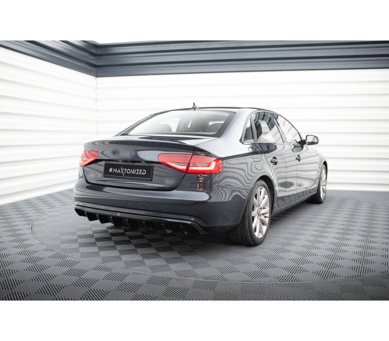 Aggressive Diffuser voor Audi A4 B8.5 Facelift (Standaard)