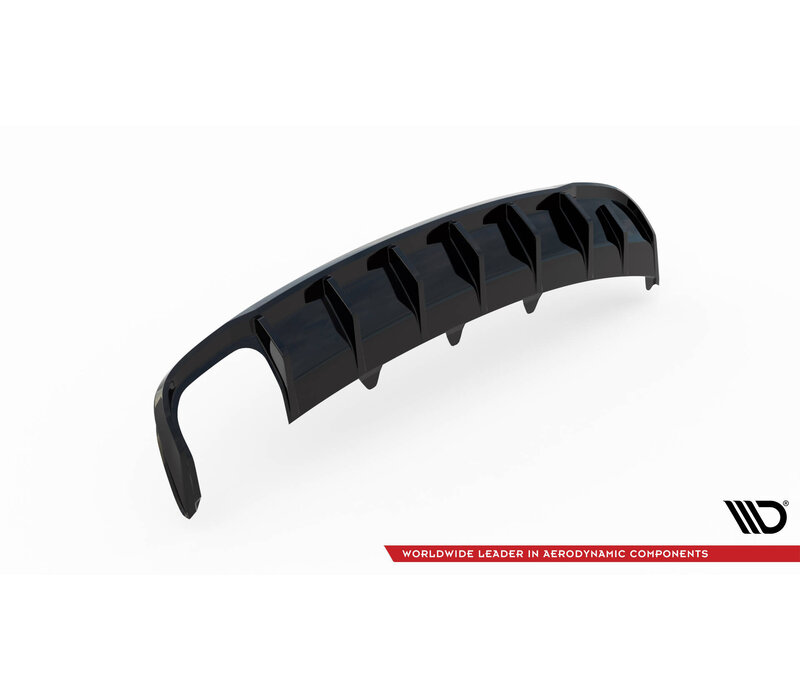 Aggressive Diffuser voor Audi A4 B8.5 Facelift (Standaard)