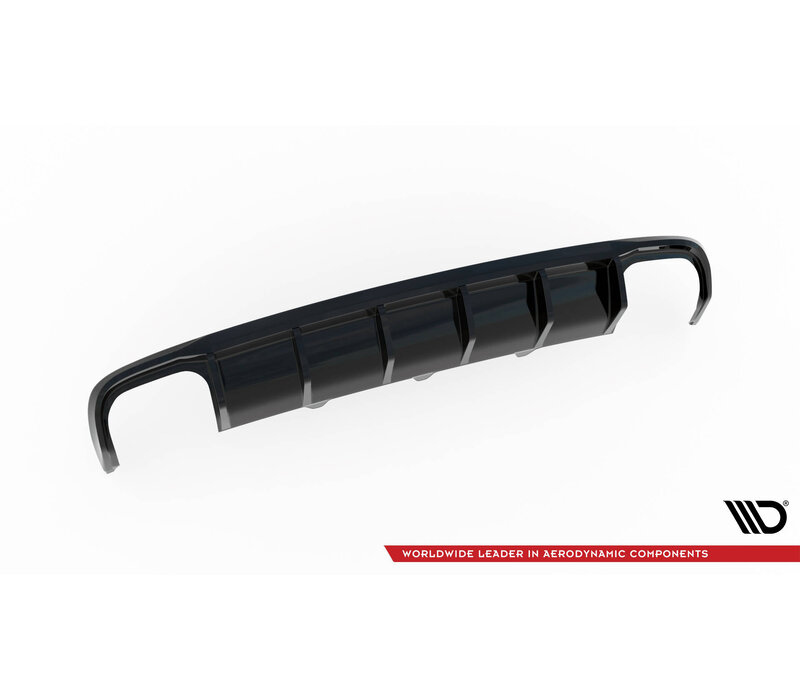 Aggressive Diffuser voor Audi A4 B8.5 Facelift (Standaard)