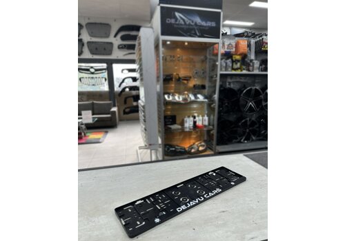 OEM Line ® Dejavu Cars Licence plate holder