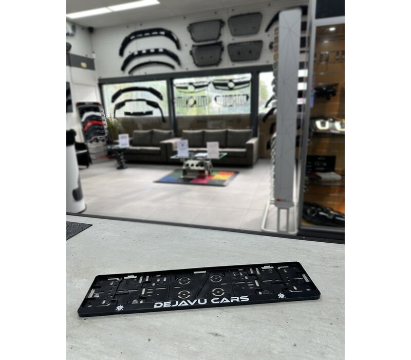 Dejavu Cars Licence plate holder