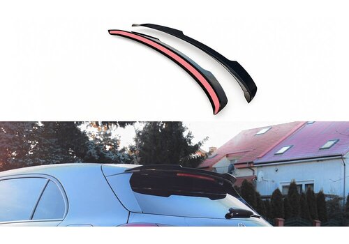 Maxton Design Dachspoiler Extension für Mercedes Benz  A Klasse W177 Hatchback AMG Line