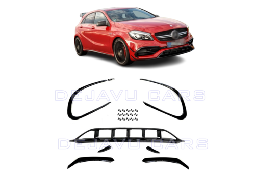OEM Line ® A45 AMG Look Aero Spoiler satz für Mercedes Benz A Klasse W176 Facelift AMG Line
