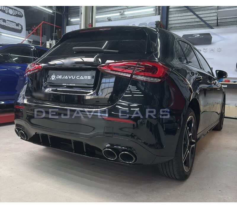 A45 AMG Look Diffuser for Mercedes Benz A-Class W177 Hatchback