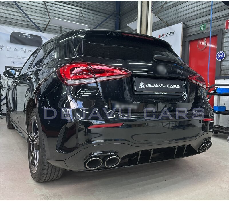 A45 AMG Look Diffuser for Mercedes Benz A-Class W177 Hatchback