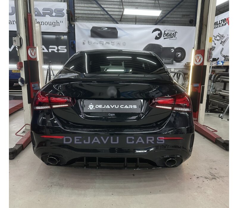 A35 AMG Look Diffuser for Mercedes Benz A-Class V177 Sedan