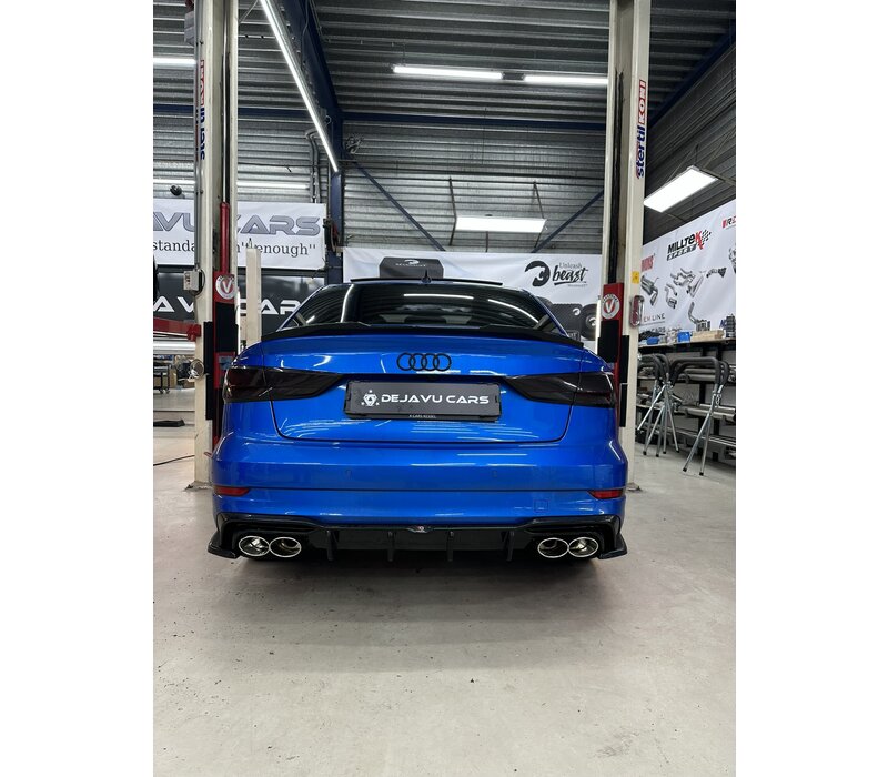 Aggressive Diffuser voor Facelift Audi A3 8V S line / S3