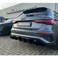 Aggressive Diffusor für Audi A3 8Y S line Sportback