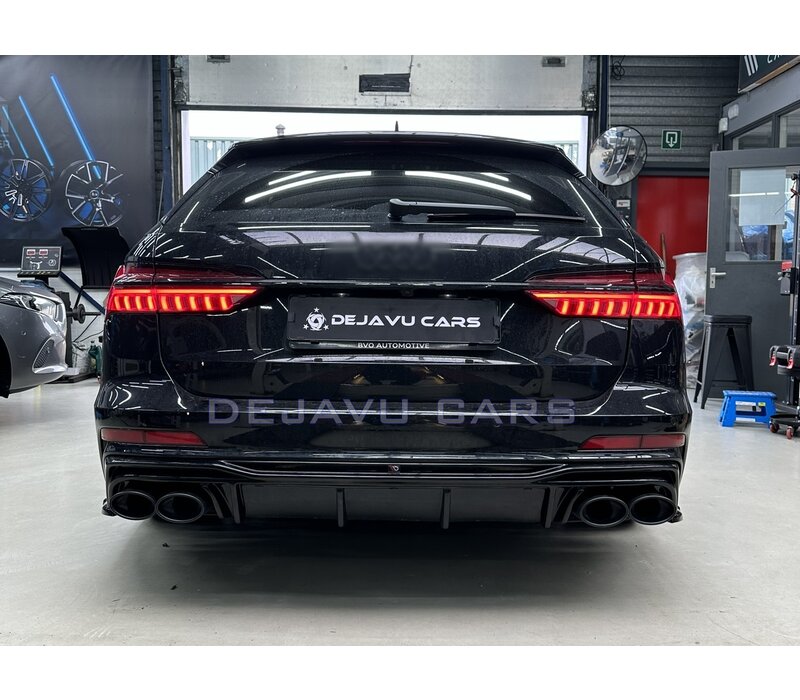 Aggressive Diffusor für Audi A6 C8 S-line / S6 C8