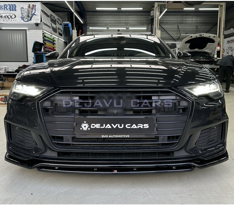 Front Splitter V.3 voor Audi A6 C8 S-line / S6 C8
