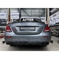 E63 AMG Look Diffuser voor Mercedes Benz E-Klasse W213 /S213