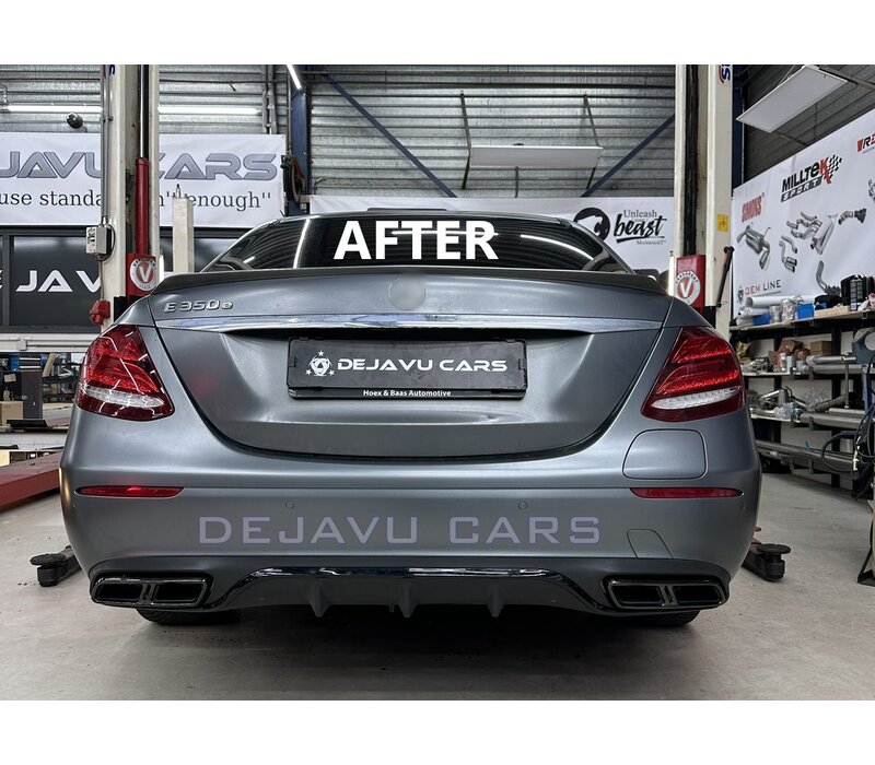E63 AMG Look Diffuser voor Mercedes Benz E-Klasse W213 /S213