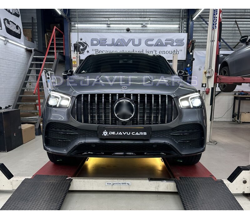 GT-R Panamericana Look Front Grill for Mercedes Benz GLE-Class W167 SUV /  COUPE C167