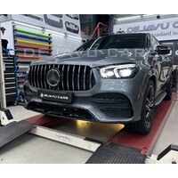GT-R Panamericana Look Front Grill for Mercedes Benz GLE-Class W167 SUV / COUPE C167