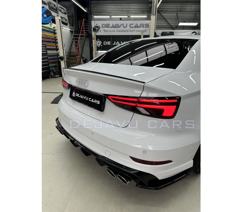 Heckspoiler lippe für Audi A3 8V, S3, RS3, S line