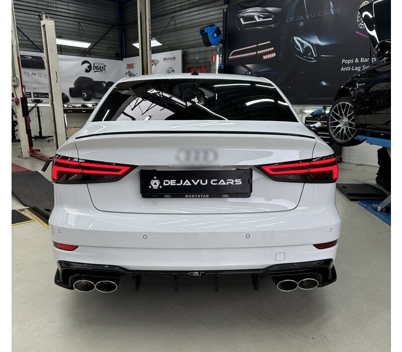 Aggressive Diffusor für Facelift Audi A3 8V S line / S3