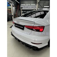 Rear Side splitter voor Facelift Audi A3 8V S line / S3