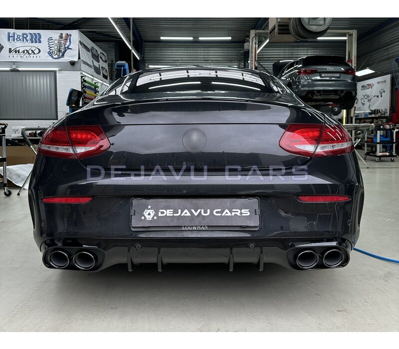 C43 AMG Look Diffuser for Mercedes Benz C Class C205 A205