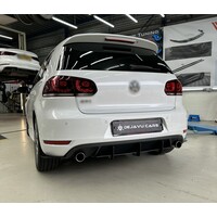 Aggressive Diffusor für Volkswagen Golf 6 GTI / Edition 35 / ED35 / 35TH
