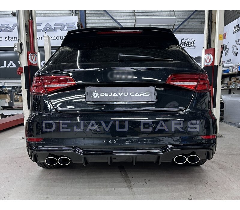 S3 Look Diffuser voor Audi A3 8V S line & S3