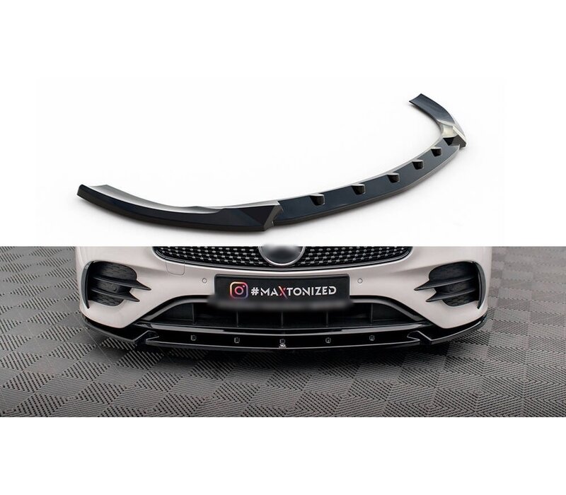 Front splitter V.2 for Mercedes Benz E Class Facelift C238 / A238 AMG-LINE / 53 AMG
