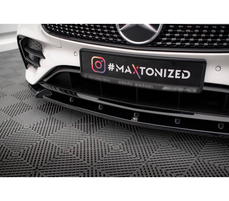 Front splitter V.2 voor Mercedes Benz E Klasse Coupe/Cabrio