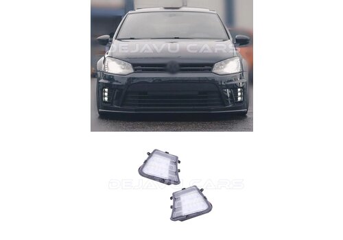 OEM Line ® LED-Tagfahrlicht (DRL) für Volkswagen Polo 6R/6C mit WRC Look Frontstoßstange