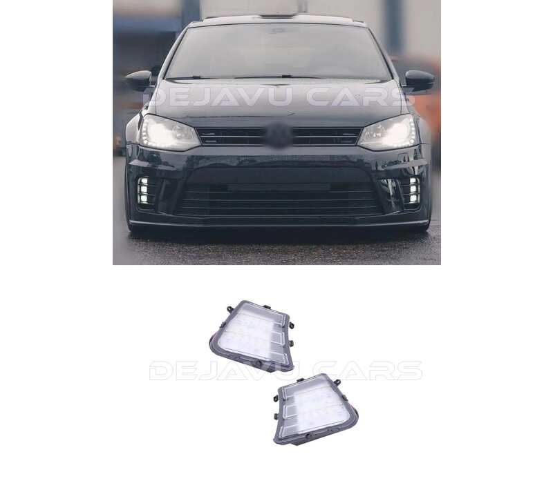 LED Dagrijverlichting (DRL) voor Volkswagen Polo 6R/6C met WRC Look Voorbumper
