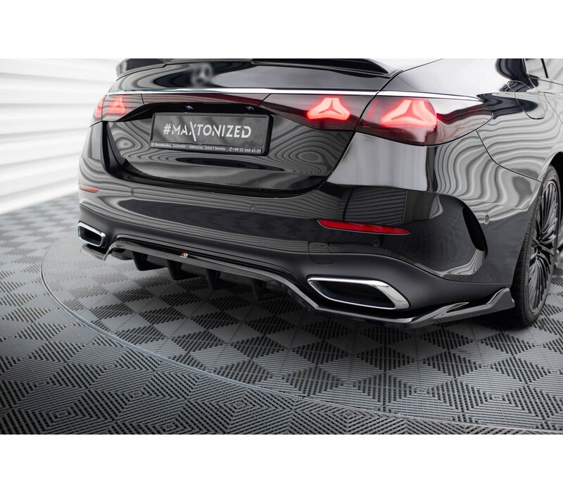 Rear splitter voor Mercedes Benz E Klasse W214 AMG Line