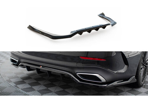 Maxton Design Rear splitter voor Mercedes Benz E Klasse W214 AMG Line