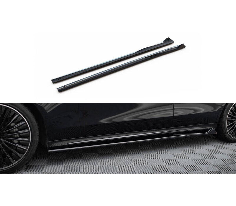 Seitenschweller Diffusor für Mercedes Benz E Klasse W214 AMG Line