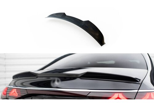 Maxton Design Achterklep Spoiler Extension 3D voor Mercedes Benz E Klasse W214 AMG Line