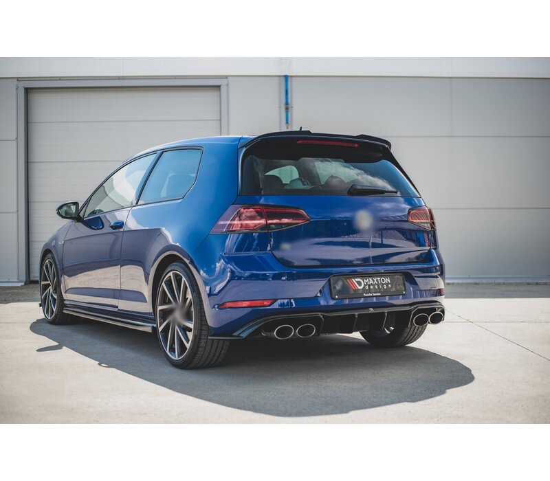 Golf 7.5 R Facelift Look Aggressive Rear bumper for Volkswagen Golf 7 / Golf 7.5 Facelift
