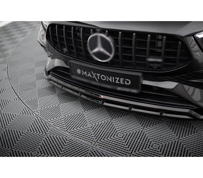 Front Splitter für Mercedes Benz A Klasse W177 Facelift AMG Line / A35 AMG