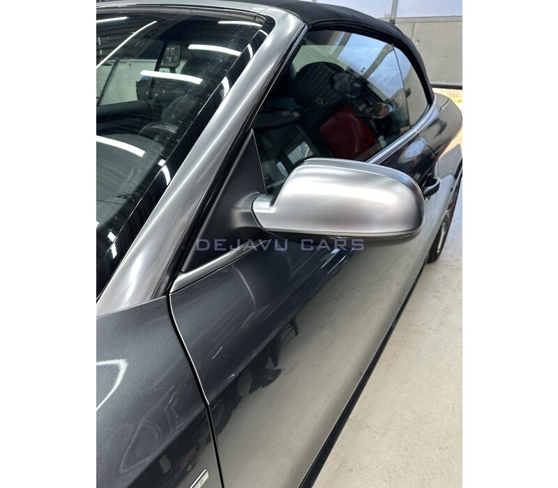 Mat Chrome Spiegelkappen voor Audi A3 S3 A4 S4 A5 S5 S6 A6 S6 A8 S8 Q3 RS Q3