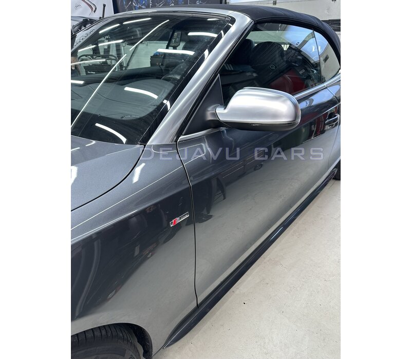 Matt Chrome Spiegelkappen für Audi A3 S3 A4 S4 A5 S5 A6 S6 A8 S8 Q3 RS Q3