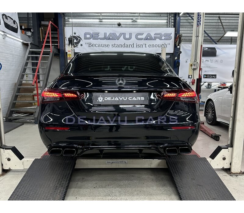 E63 AMG Look Diffuser Night Package voor Mercedes E W213